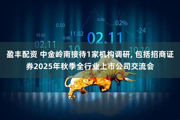 盈丰配资 中金岭南接待1家机构调研, 包括招商证券2025年秋季全行业上市公司交流会